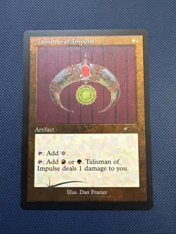 MTG Talisman of Impulse (Retro Frame) (Foil Etched) - (SLD) NM Foil - Image 1