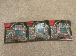 Pokemon Phantasmal Flames 3 Pack Blister FACTORY SEALED - Image 1