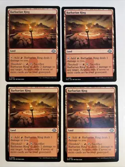 4x Modern Horizons 3 Barbarian Ring NM/M Magic The Gathering Mtg - Image 1
