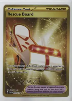 Hyper Rare - Rescue Board Pokemon Scarlet & Violet: Twilight Masquerade TWM #225 - Image 1
