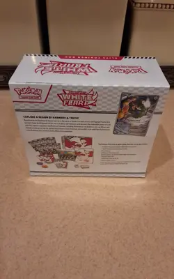 Pokemon TCG White Flare ETB Elite Trainer Box NEW SEALED - Image 2