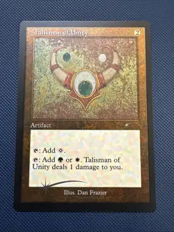 MTG Talisman of Unity (Retro Frame) (Foil Etched) - (SLD) NM Foil - Image 1
