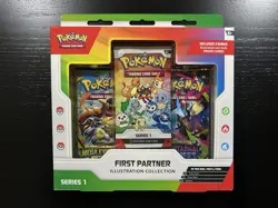 Pokemon TCG First Partner Illustration Collection Series 1 New Factory Sealed - Image 1