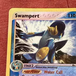 Swampert 13/109 EX Ruby & Sapphire Holo Rare 2003 Pokemon e-Reader Mitsuhiro - Image 5