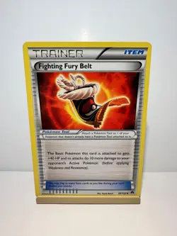 Fighting Fury Belt 99/122 Uncommon BREAKpoint Pokemon Moderately Played - Image 1