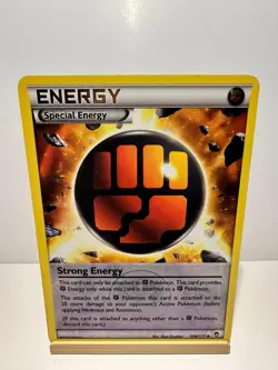 Strong Energy 104/111 Uncommon Furious Fists Pokemon Reverse Holo Near Mint - Image 1