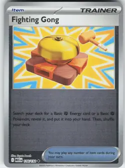 Fighting Gong 116/132 Uncommon Mega Evolution Pokemon Reverse Holo Near Mint - Image 1