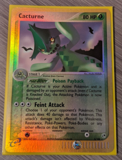Pokemon Cacturne 2/100 Sandstorm Reverse Holo LP - Image 1