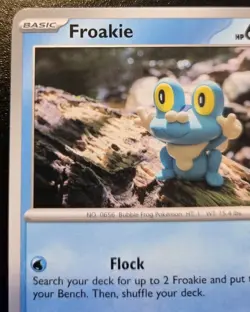 Froakie 056/167 Common Scarlet & Violet: Twilight Masquerade Pokemon TCG - Image 2