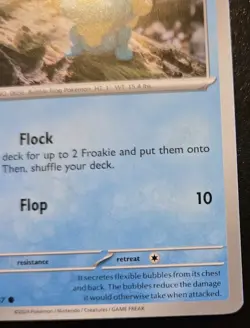 Froakie 056/167 Common Scarlet & Violet: Twilight Masquerade Pokemon TCG - Image 5