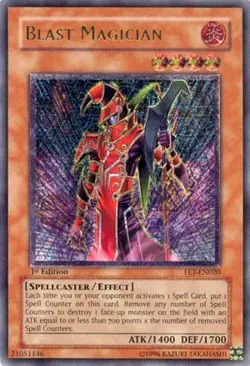 Yugioh! HP Blast Magician - FET-EN020 - Ultimate Rare - Unlimited Edition Heavil - Image 1