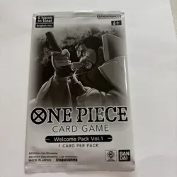 Welcome Pack Vol.1 One Piece Promo Card Sealed English - Image 1