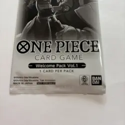 Welcome Pack Vol.1 One Piece Promo Card Sealed English - Image 3