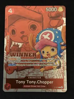 Tony Tony. Chopper Winner Pack 2026 Vol. 2 P-101 One Piece TCG - Image 1