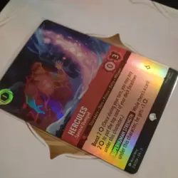Disney Lorcana Winterspell Hercules Spectral Demigod 214/204 Epic Foil - Image 3