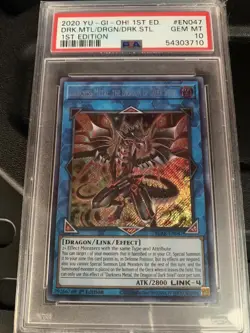 Darkness Metal, The Dragon Of Dark Steel - BLAR-EN047 - 1st Ed - PSA 10 - Image 1