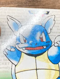 Pokemon Carddass Card Wartortle No.8 Bandai Pocket Monsters Green ver. 1996 - Image 5