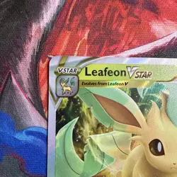 Pokemon TCG Leafeon VSTAR Crown Zenith Holo Ultra Rare Card 014/159 - Image 3