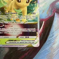 Pokemon TCG Leafeon VSTAR Crown Zenith Holo Ultra Rare Card 014/159 - Image 5