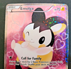 Pokemon EMOLGA Card RC23/RC25 rare Holo VGC 2013 Atsuko Nishida - Image 1