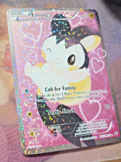 Pokemon EMOLGA Card RC23/RC25 rare Holo VGC 2013 Atsuko Nishida - Image 2