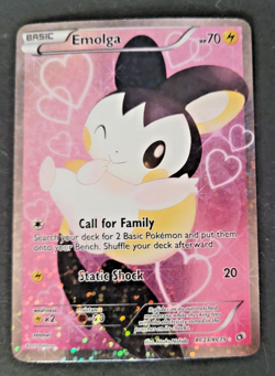 Pokemon EMOLGA Card RC23/RC25 rare Holo VGC 2013 Atsuko Nishida - Image 3