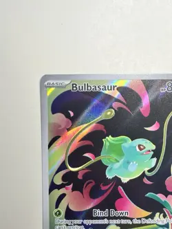 Pokemon Bulbasaur 133/132 Miscellaneous Cards Illustration Rare Holo 80 HP - Image 2