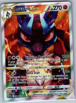 Lucario VSTAR SWSH291 SWSH: Sword & Shield Promo Cards - Pokemon Card - NM - Image 1