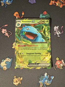 Pokemon Cards Venusaur ex 003/165 Ultra Rare Pokemon 151 - (NM) - Image 1