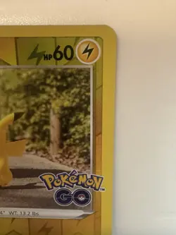 Pikachu 027/078 Reverse Holo Common Pokemon GO Pokemon Card TCG NM - Image 3