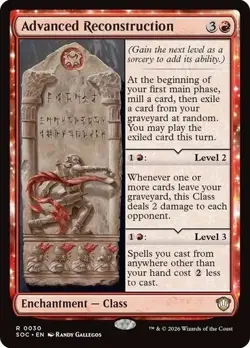 Advanced Reconstruction - Secrets of Strixhaven - MtG - NM - Image 1