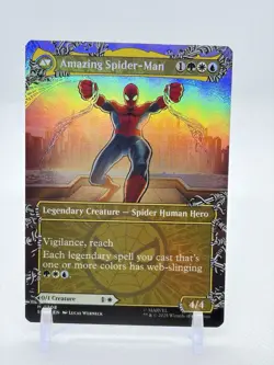 Peter Parker & Amazing Spider-Man Foil MTG 0208 Mythic - Image 1