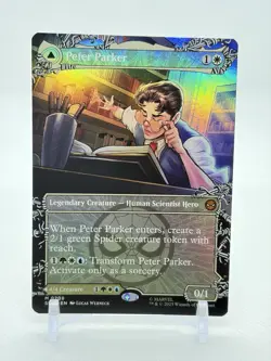 Peter Parker & Amazing Spider-Man Foil MTG 0208 Mythic - Image 2