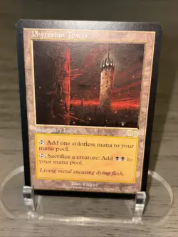 Magic the Gathering Phyrexian Tower Urza's Saga NM - Image 3