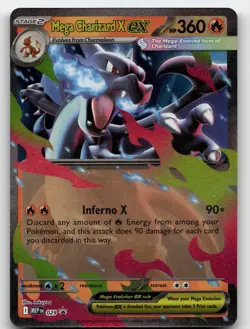 MEGA CHARIZARD X EX - 029 029 PROMO ME: MEGA EVOLUTION PROMO POKEMON NEAR MINT - Image 2