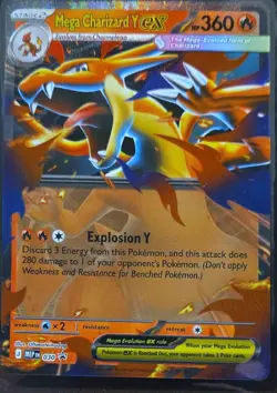Mega Charizard Y ex - 030 030 Holo Promo ME: Mega Evolution Promo Pokemon NM - Image 1
