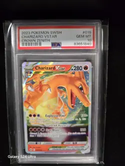 2023 Pokemon SWSH Charizard Vstar Crown Zenith 019 - Image 1