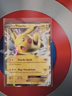 Pikachu EX XY174 Pokemon XY Black Star Promo Ultra Rare Holo 2016 - Image 1