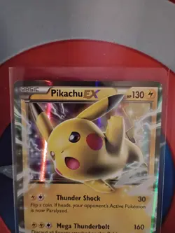 Pikachu EX XY174 Pokemon XY Black Star Promo Ultra Rare Holo 2016 - Image 2