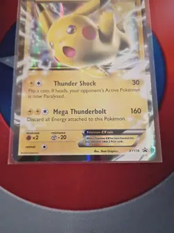 Pikachu EX XY174 Pokemon XY Black Star Promo Ultra Rare Holo 2016 - Image 3