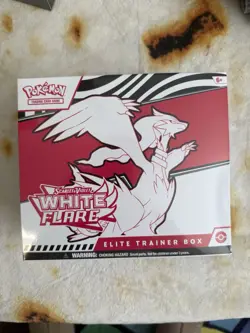 Pokemon TCG White Flare ETB Elite Trainer Box Factory Sealed - Image 1
