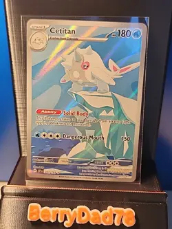 Cetitan 201/191 Sv08: Surging Sparks Holo Pokemon TCG NM - Image 1