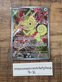 Pokemon TCG Kecleon 213/191 Surging Sparks Illustration Nm - Image 1