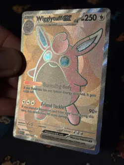 Pokemon Cards Wigglytuff ex 187/165 Full Art Secret Rare Pokemon 151 - (NM) - Image 3
