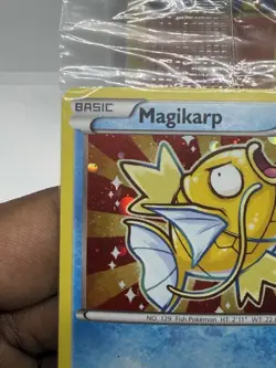 Pokemon Magikarp XY 143 Black Star Promo ~ FULL HD SWIRL ~ Sealed Mint!🌀 - Image 5