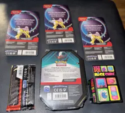 Pokemon Sealed Blister Tin Pack Lot W/ Bonus NEE DOH Cube No Reserve Fast Ship - Image 3
