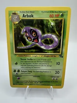 Arbok 31/62 - Fossil - Vintage 1999 - Pokemon TCG - Image 1