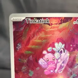 Pokemon Tinkatink Illustration Rare Full Art Holo 216/193 Paldea Evolved 2023 NM - Image 2