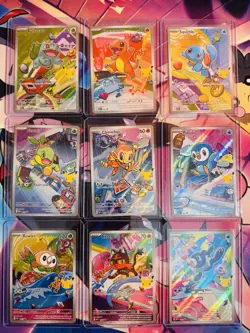 Pokemon First Partner Illustration Collection NM Promos Full SET good Centering - Image 1
