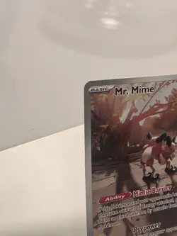 Pokemon Mr. Mime 179/165 Illustration Rare SV151 LP see picture in the back. - Image 2